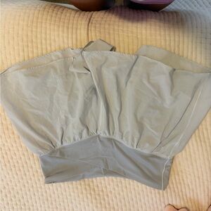 Aerie white crossover Athletic Shorts